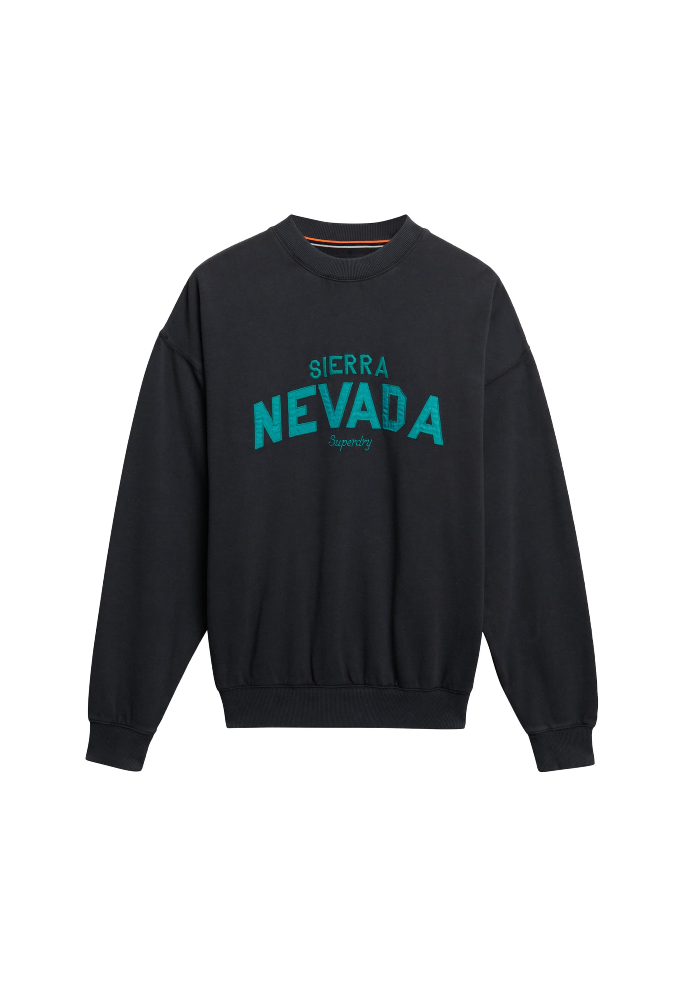 Superdry Sweatshirt in Zwart: voorkant