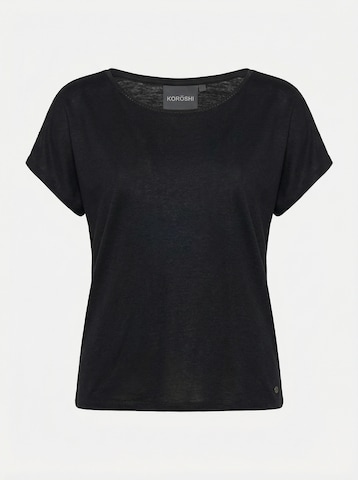 KOROSHI - Camiseta en negro