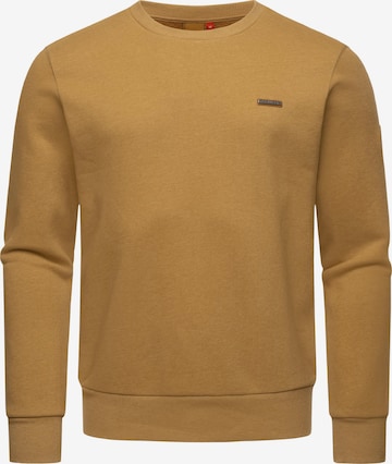Ragwear Sweatshirt 'Indie' in Bruin: voorkant