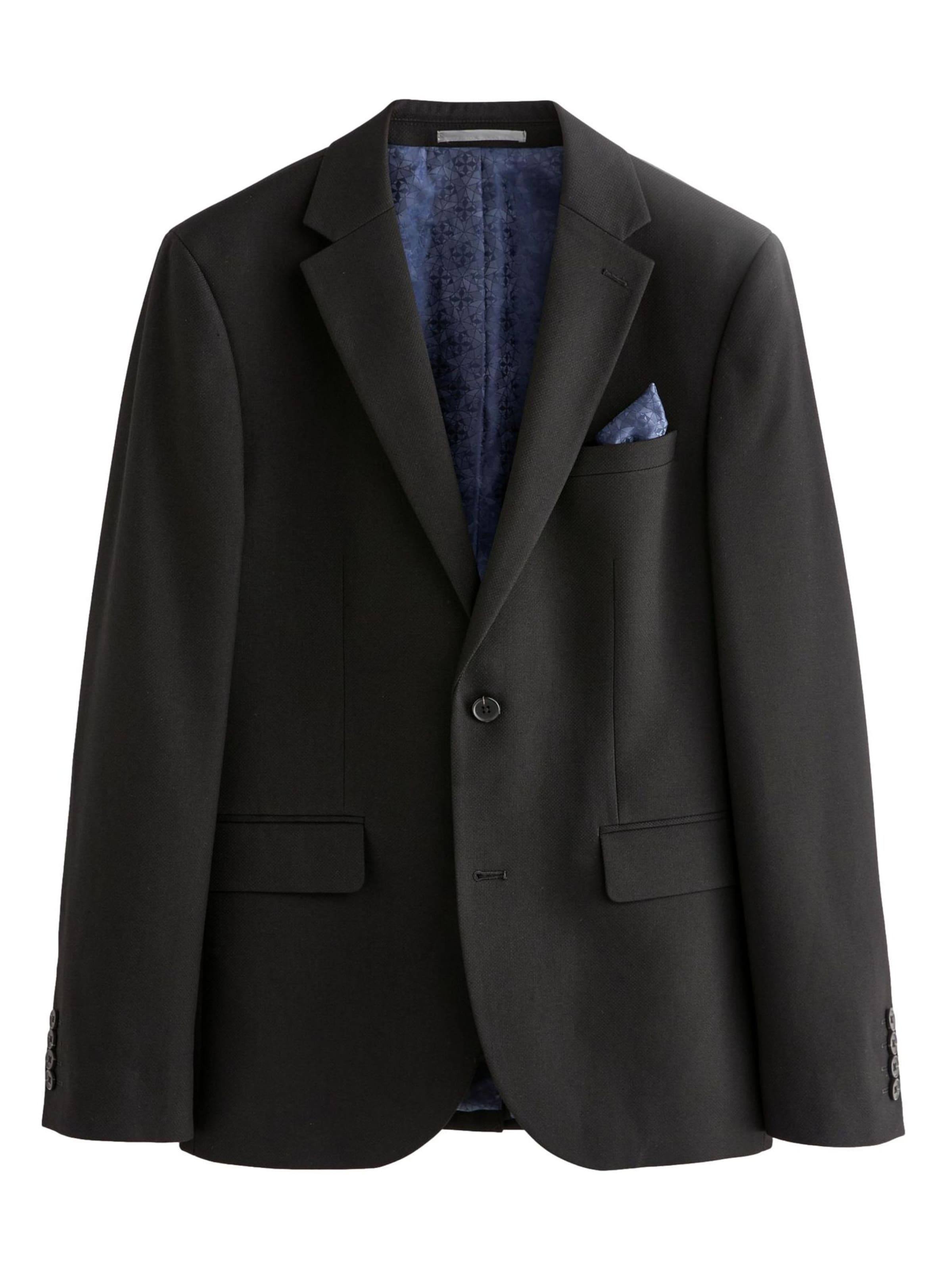 Next Rovný strih Sako - Čierna: predná strana