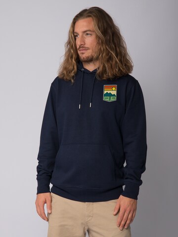 Watapparel Sweatshirt 'Good Vibe' in Blauw: voorkant