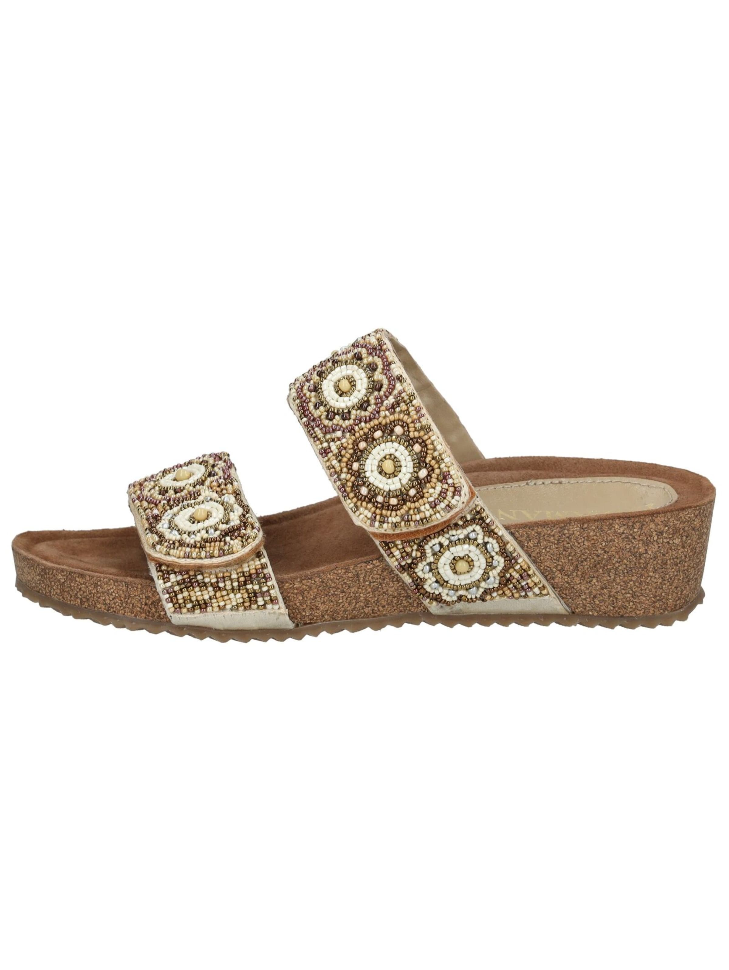 LAZAMANI Mules in Beige