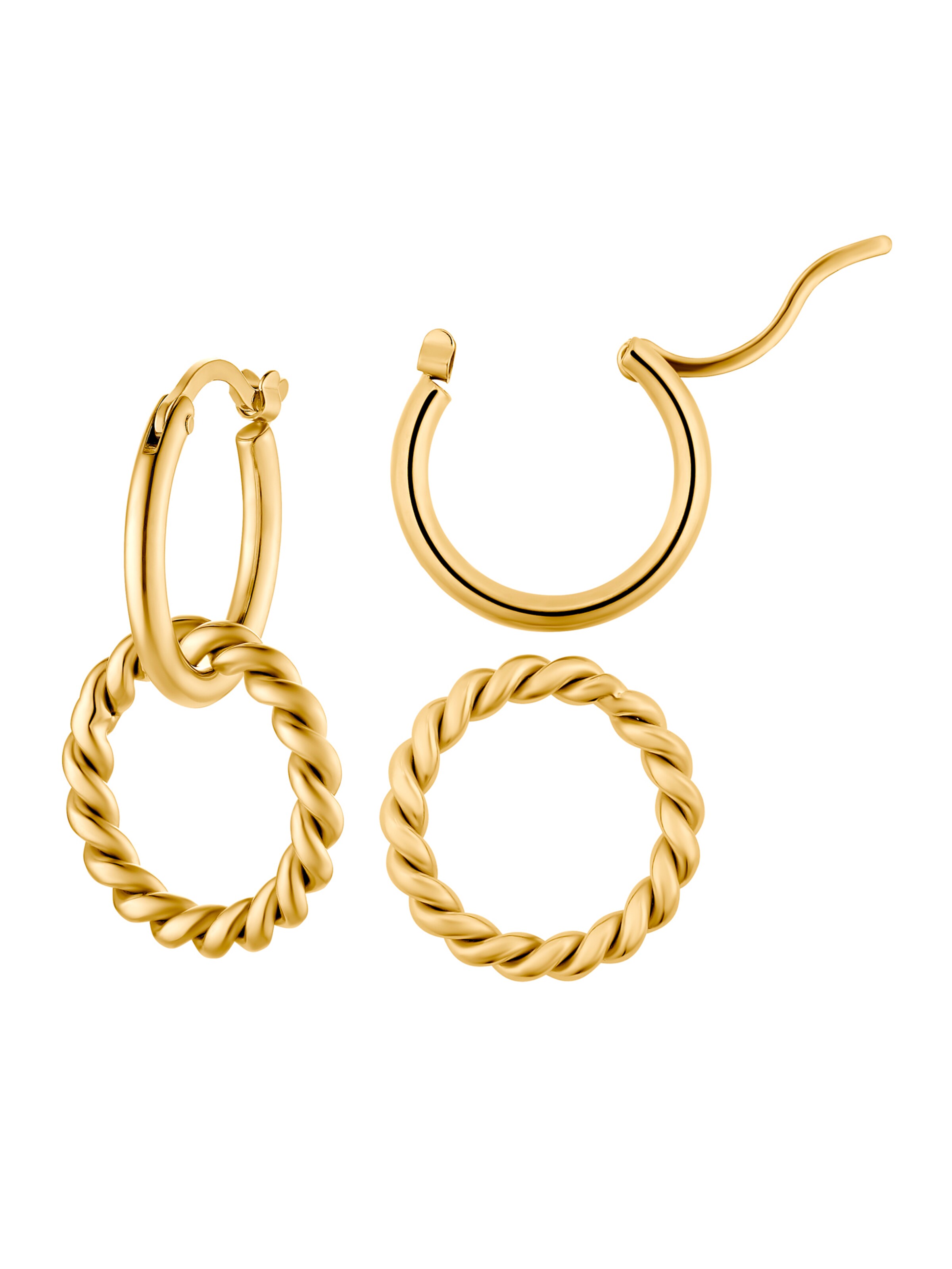 Boucles d'oreilles 'Anna' Heideman en or