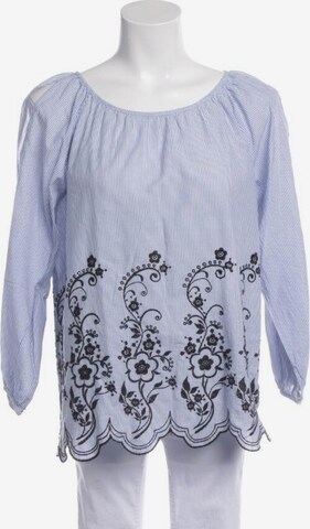 Velvet Blouse & Tunic in M in Blue: front