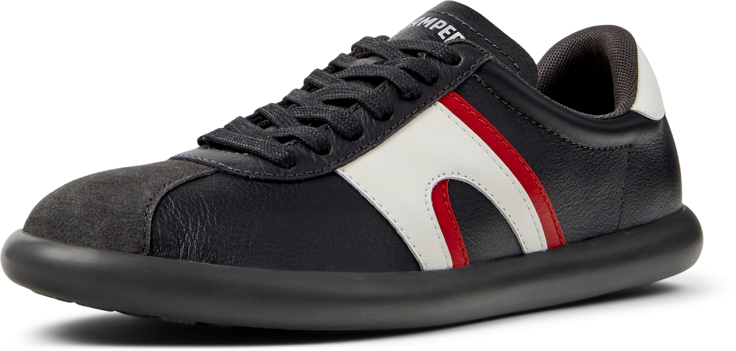 CAMPER Platform trainers 'Pelotas Soller' in Black: front