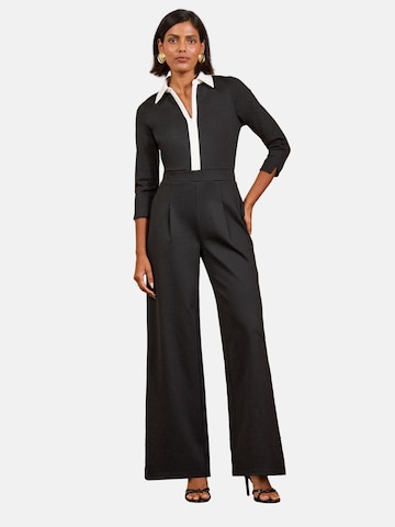 Tuta jumpsuit di love & roses in nero: frontale