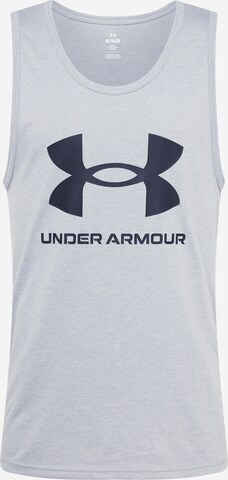 UNDER ARMOUR - Camiseta funcional en gris: frente