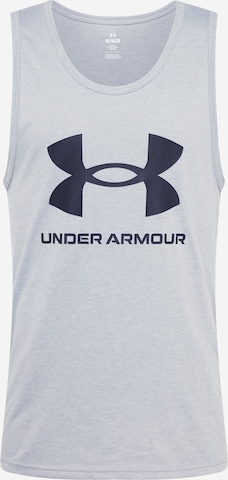 pelēks UNDER ARMOUR Sporta krekls: no priekšpuses