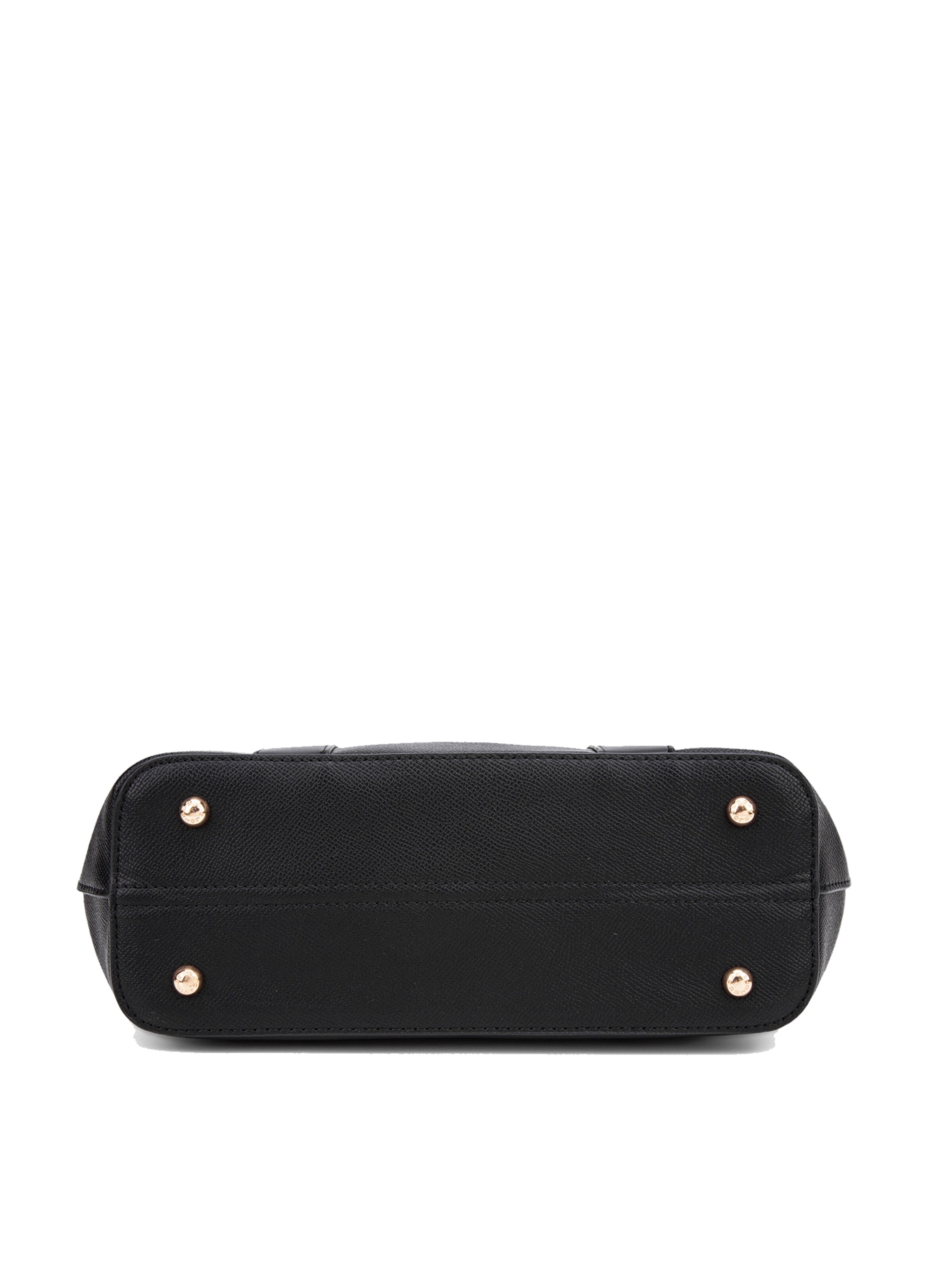 Borsa a spalla 'Borsa a Spalla Donna Vegan Leather 36x23 cm - Chiusura Zip' di David Jones in nero