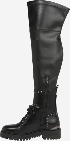 GUESS Stiefel 'OMET' in Schwarz