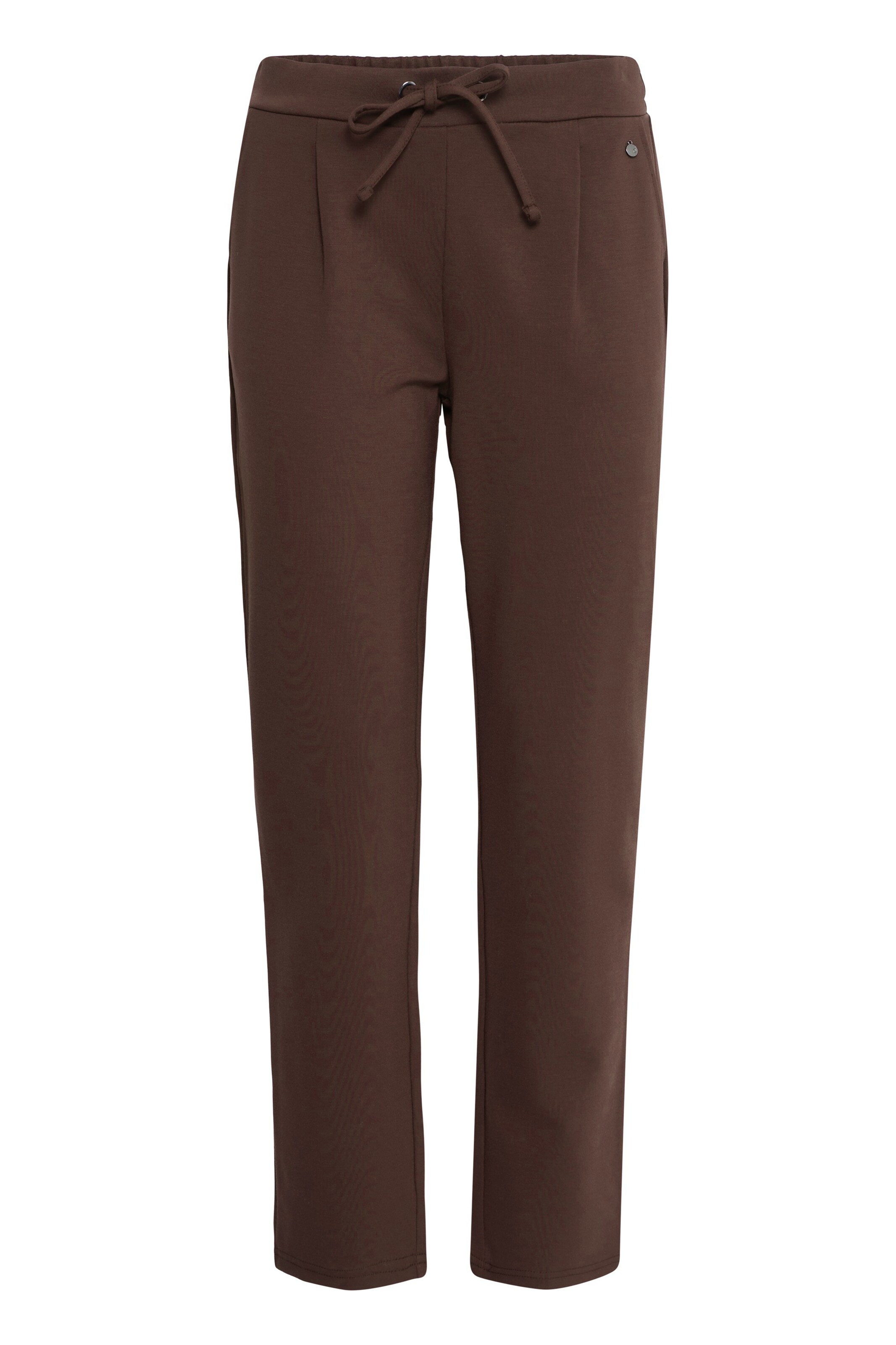 Pantalon à pince 'FRZASTRETCH' Fransa en marron : devant