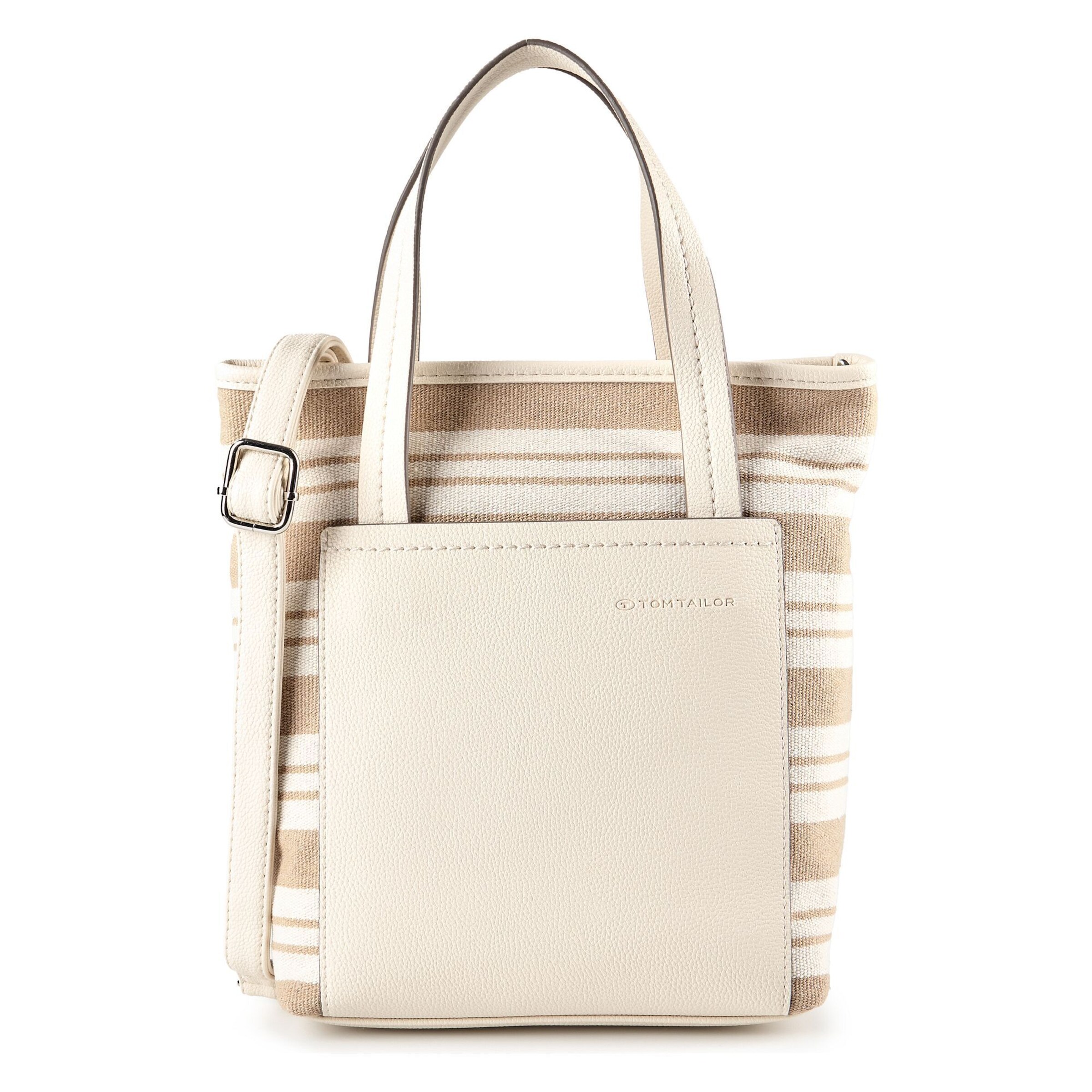 Shopper 'Elodie' di TOM TAILOR in bianco: frontale