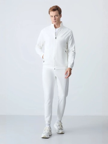 Completo per l'allenamento 'Aktive Sets' di Tommy Life in bianco: frontale