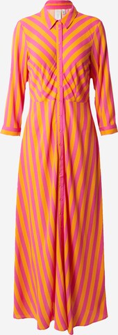 Y.A.S Košilové šaty 'Savanna' – oranžová: přední strana