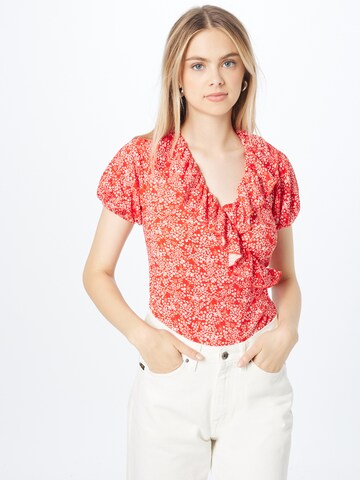 Dorothy Perkins Blouse in Rood: voorkant