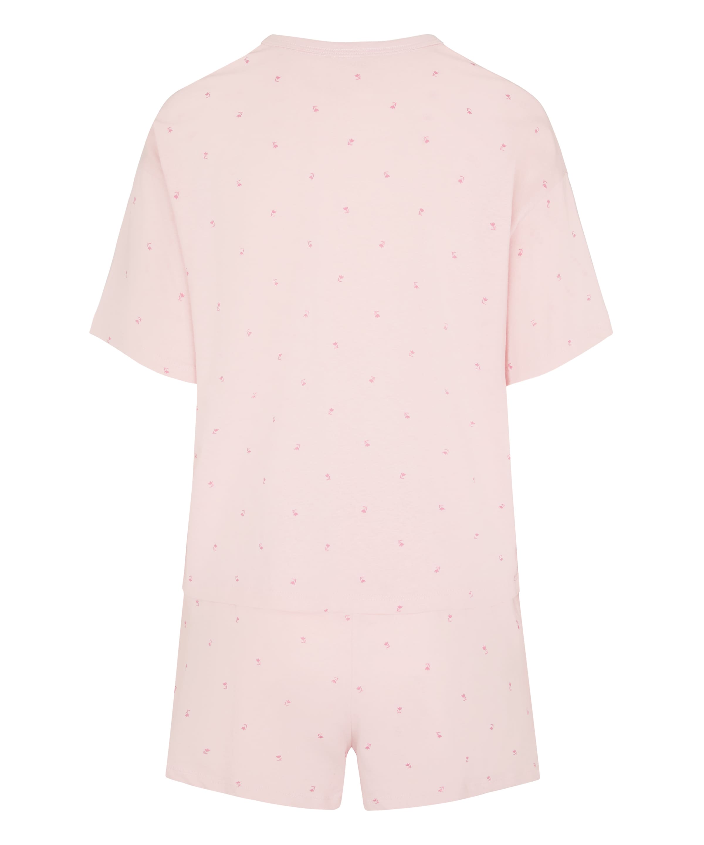Hunkemöller Korte pyjama in Roze
