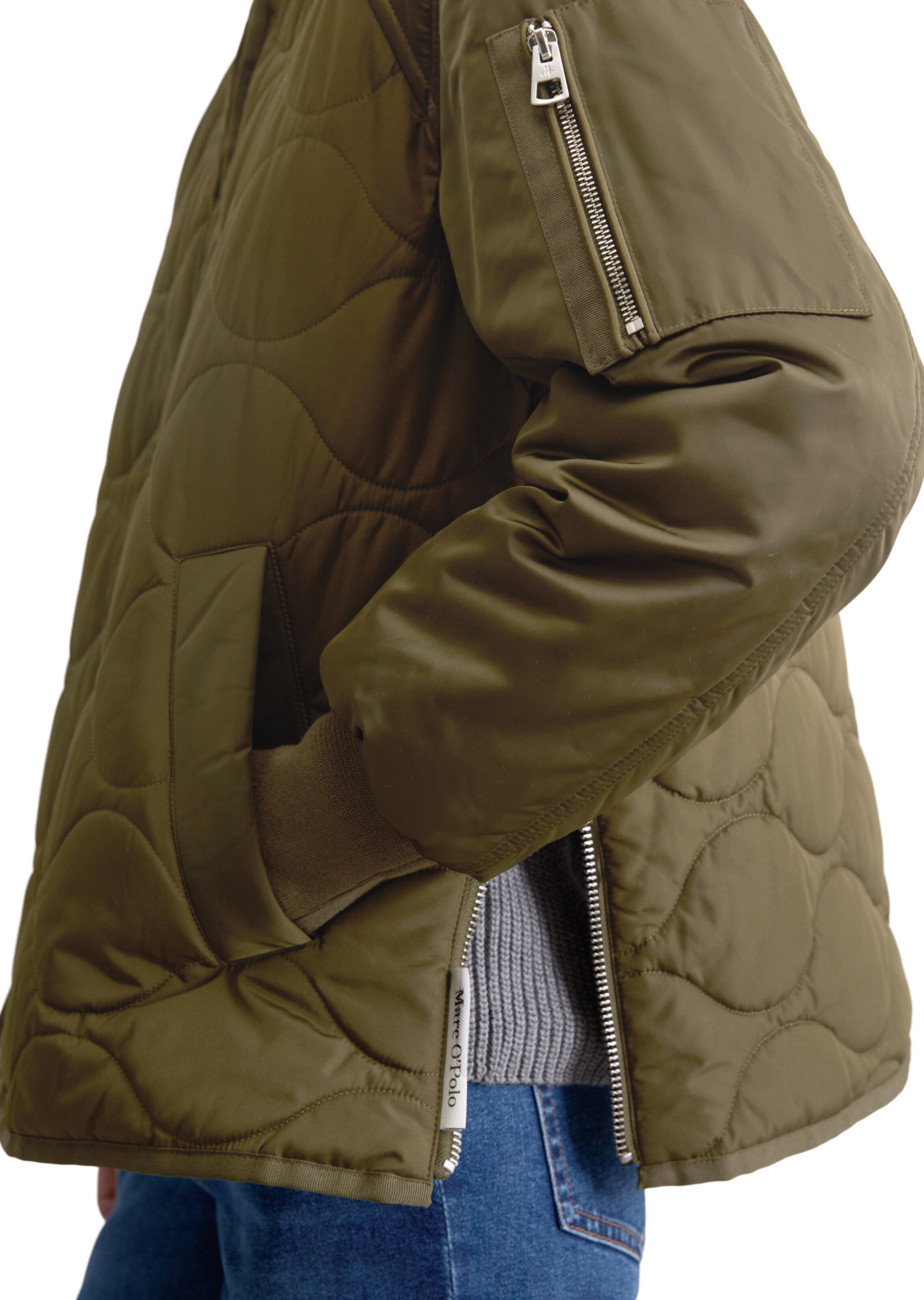 Veste mi-saison Marc O'Polo en vert