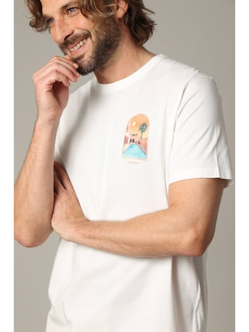 T-Shirt 'MARRAKECH' Deeluxe en blanc