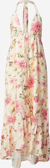 ONLY Ljetna haljina 'ONLFlower' u maslinasta / marelica / svijetlocrvena / vuneno bijela, Pregled proizvoda