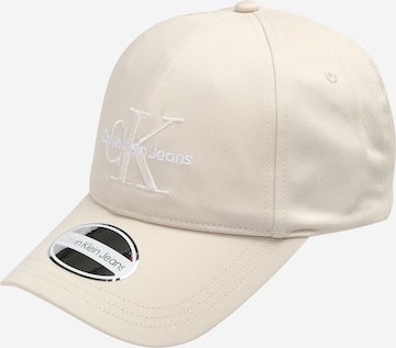 Casquette Calvin Klein Jeans en blanc : devant