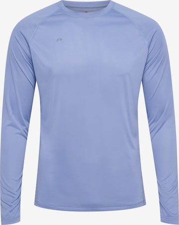 T-Shirt fonctionnel Newline en bleu : devant