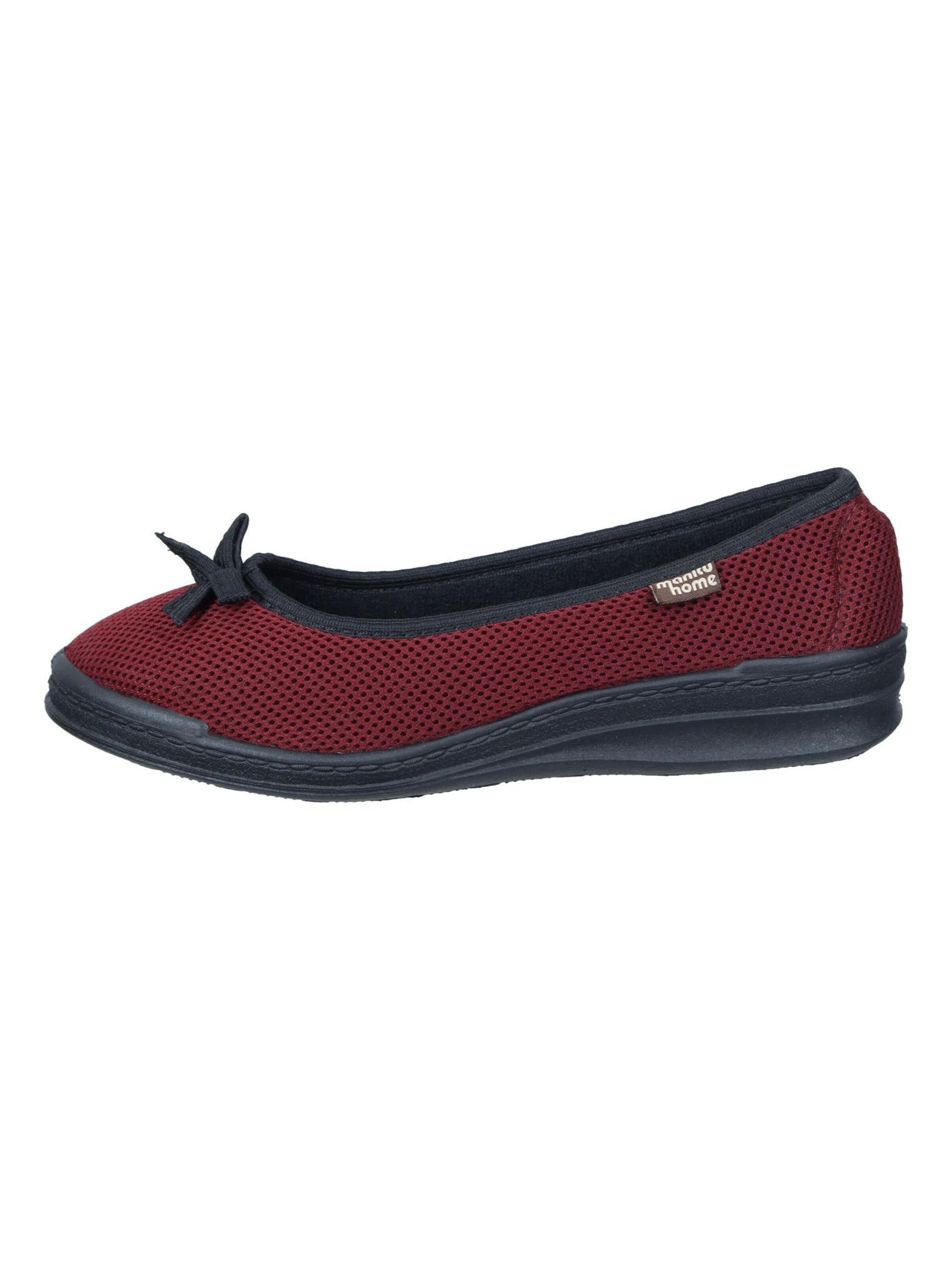 Manitu-Home Slippers in Red