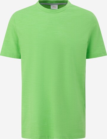 s.Oliver Shirt in Groen: voorkant