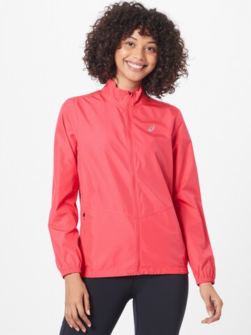 ASICS - Chaqueta deportiva 'Core' en rojo: frente