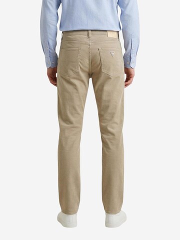 Slimfit Pantaloni di GUESS in beige