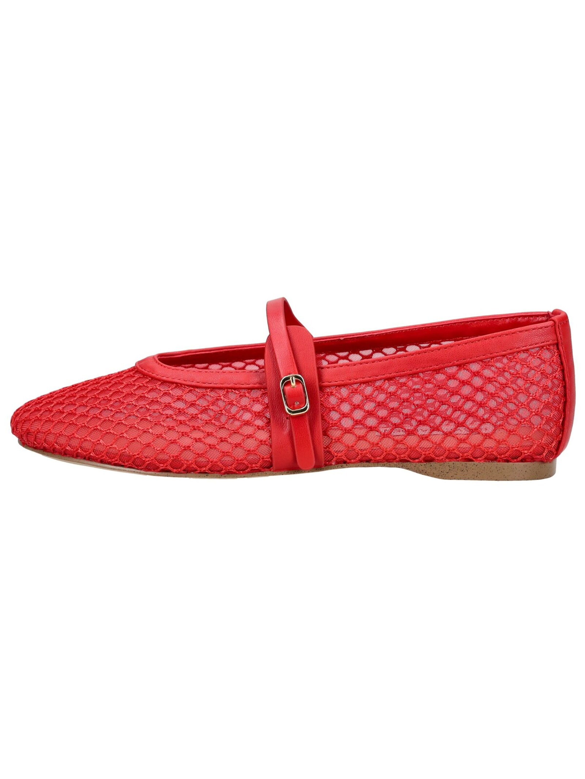 STEVE MADDEN Strap ballerina in Red