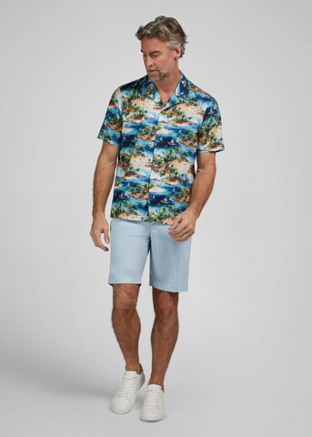 HECHTER PARIS Regular Fit Hemd in Blau
