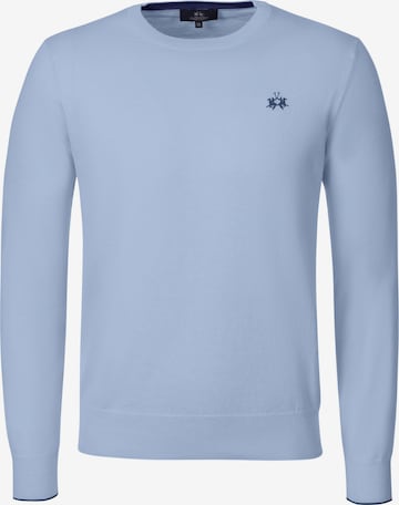 La Martina Pullover in Blau: Vorderseite