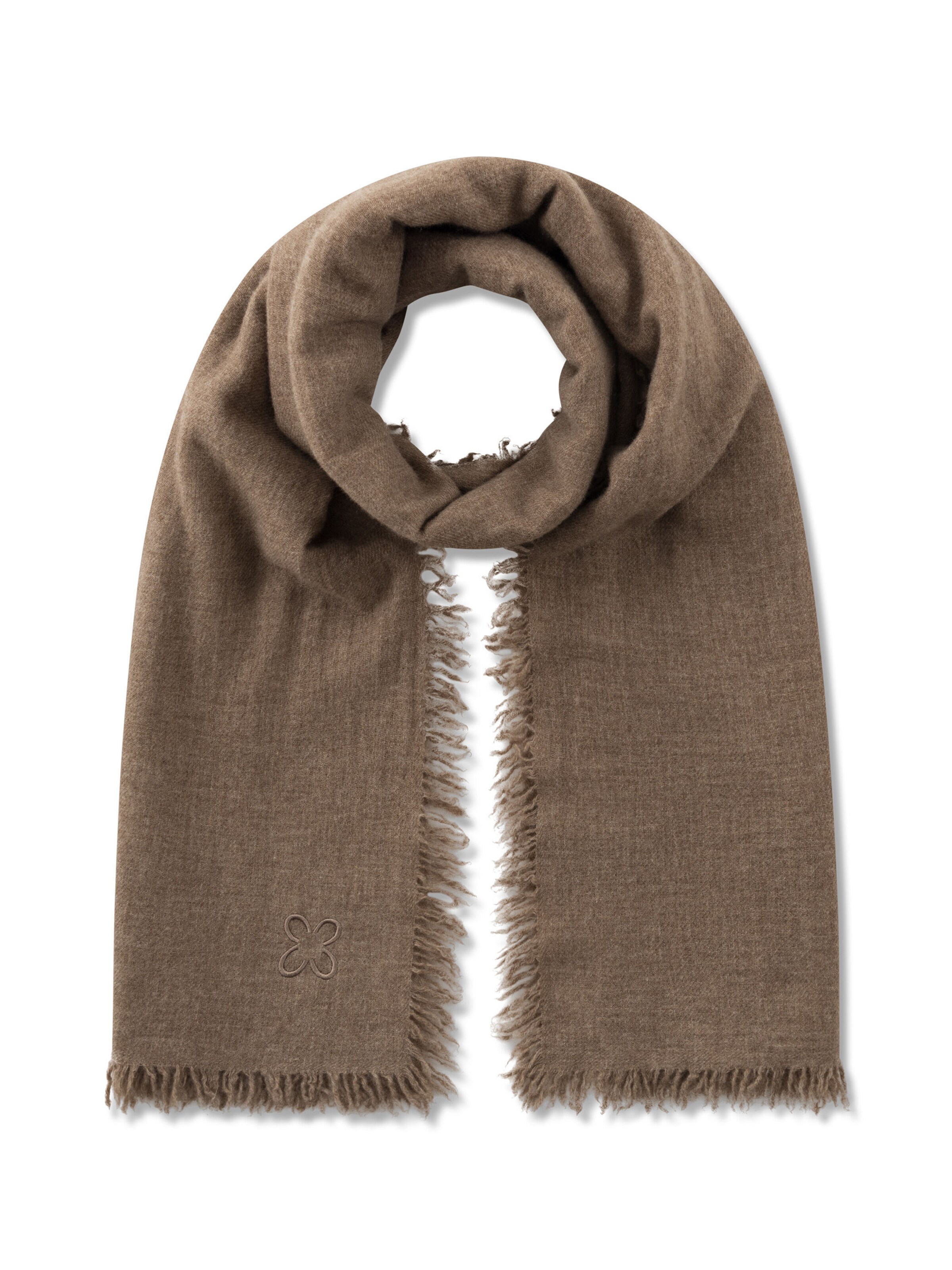 Écharpe CODELLO en beige : devant