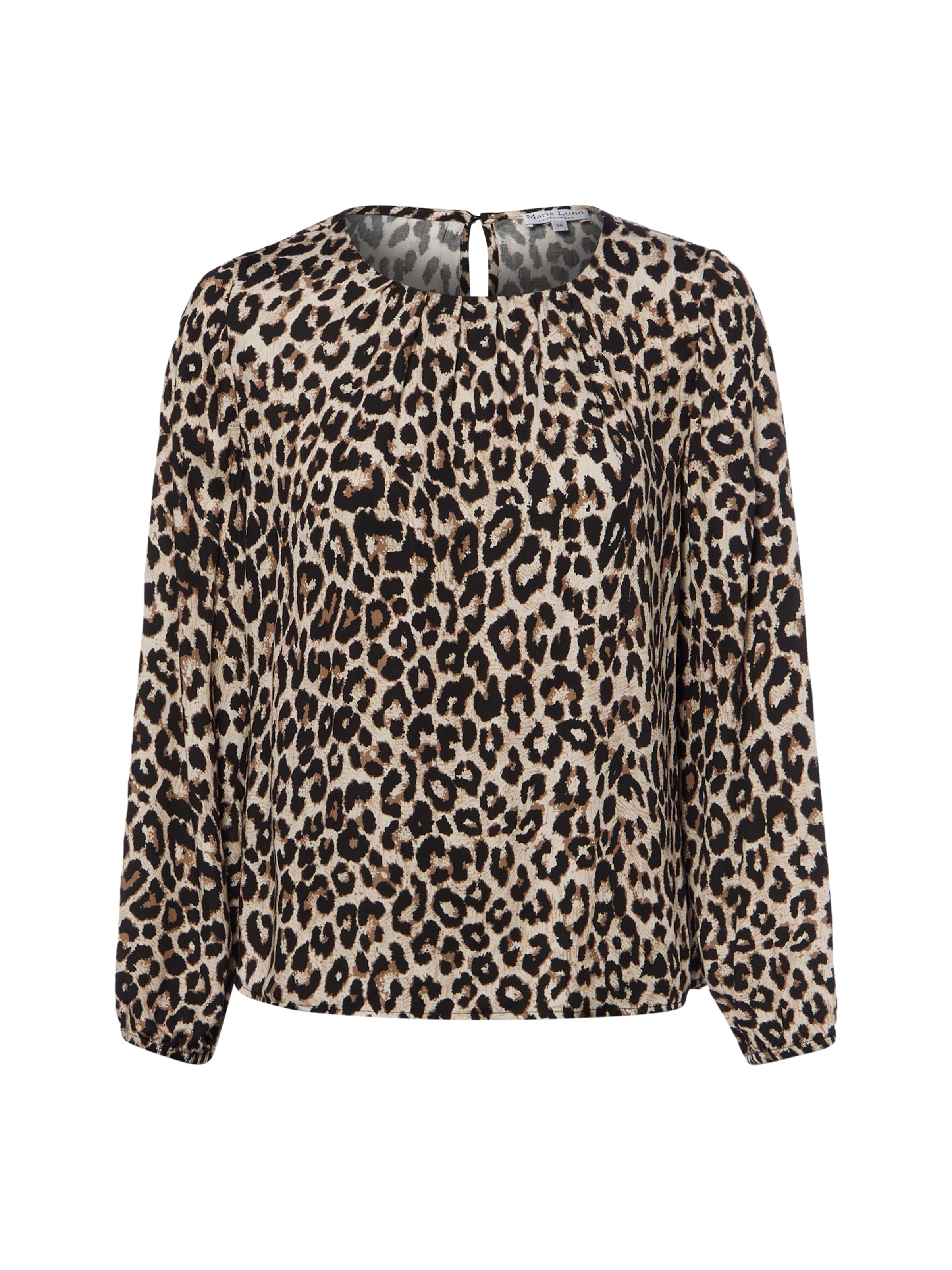 Marie Lund Blouse in Beige: front
