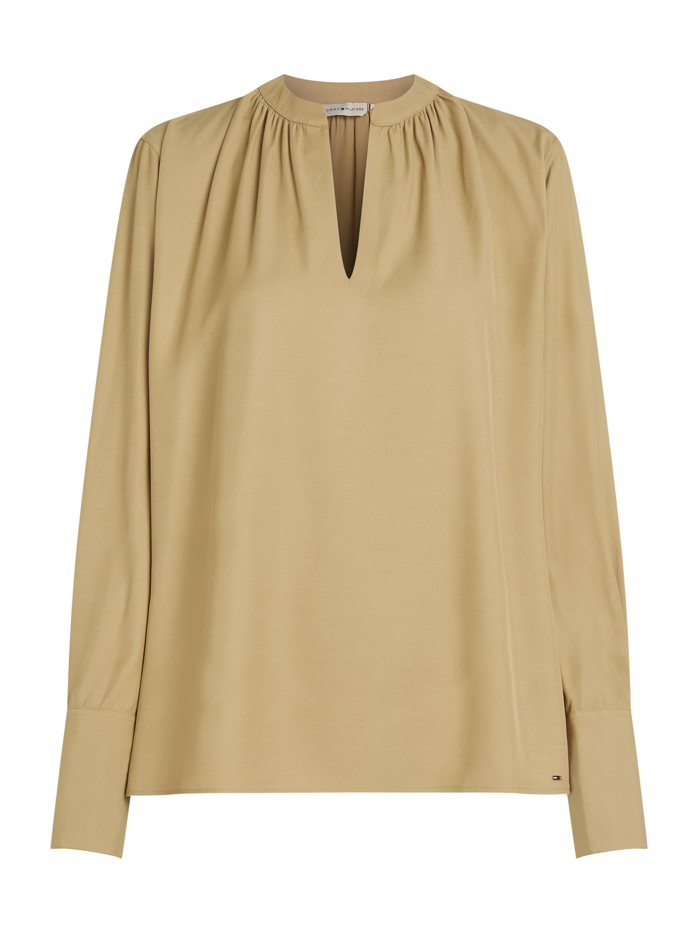TOMMY HILFIGER Bluse in beige, Produktansicht