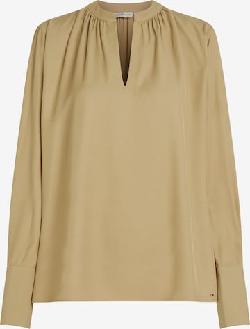 Chemisier TOMMY HILFIGER en beige : devant
