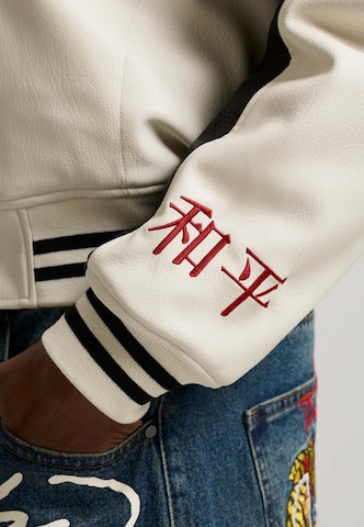 bēšs Ed Hardy Ziemas jaka '1971 Panther'