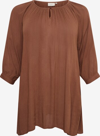 KAFFE CURVE Tunic 'Ami' in Beige: front