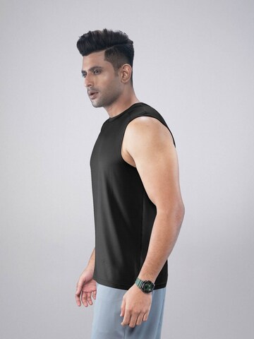 PANTONECLO Shirt 'Pantoneclo Men’s Gym Vest' in Black