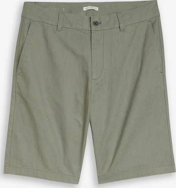 Regular Pantaloni eleganți de la TOM TAILOR DENIM pe verde: față