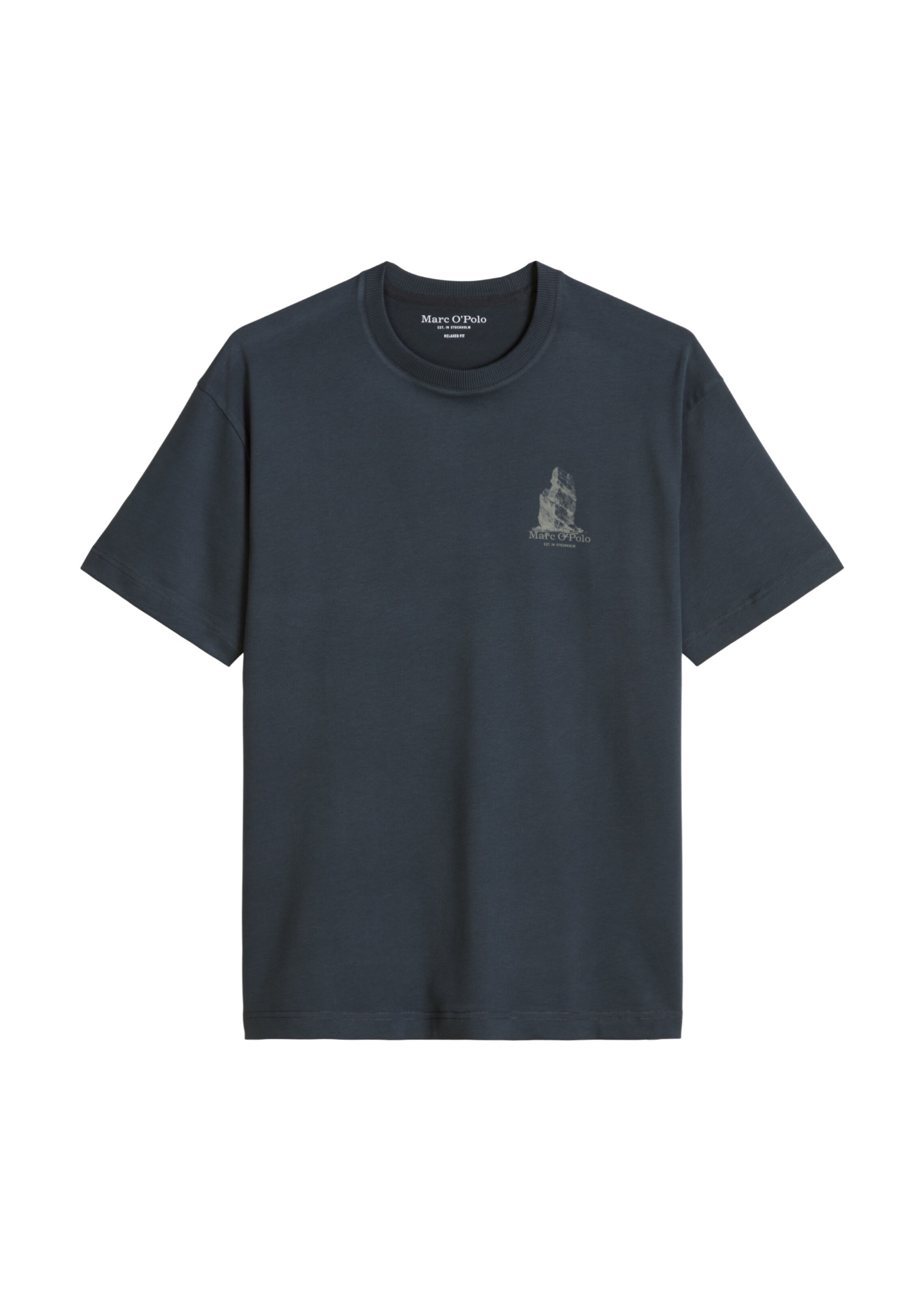 Marc O'Polo T-Shirt in Blau: Vorderseite