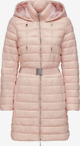 Manteau d’hiver ONLY en rose : devant