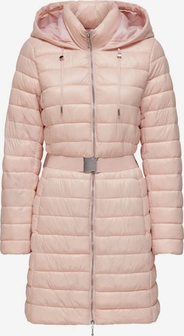 ONLY Winter Coat in Pink: front