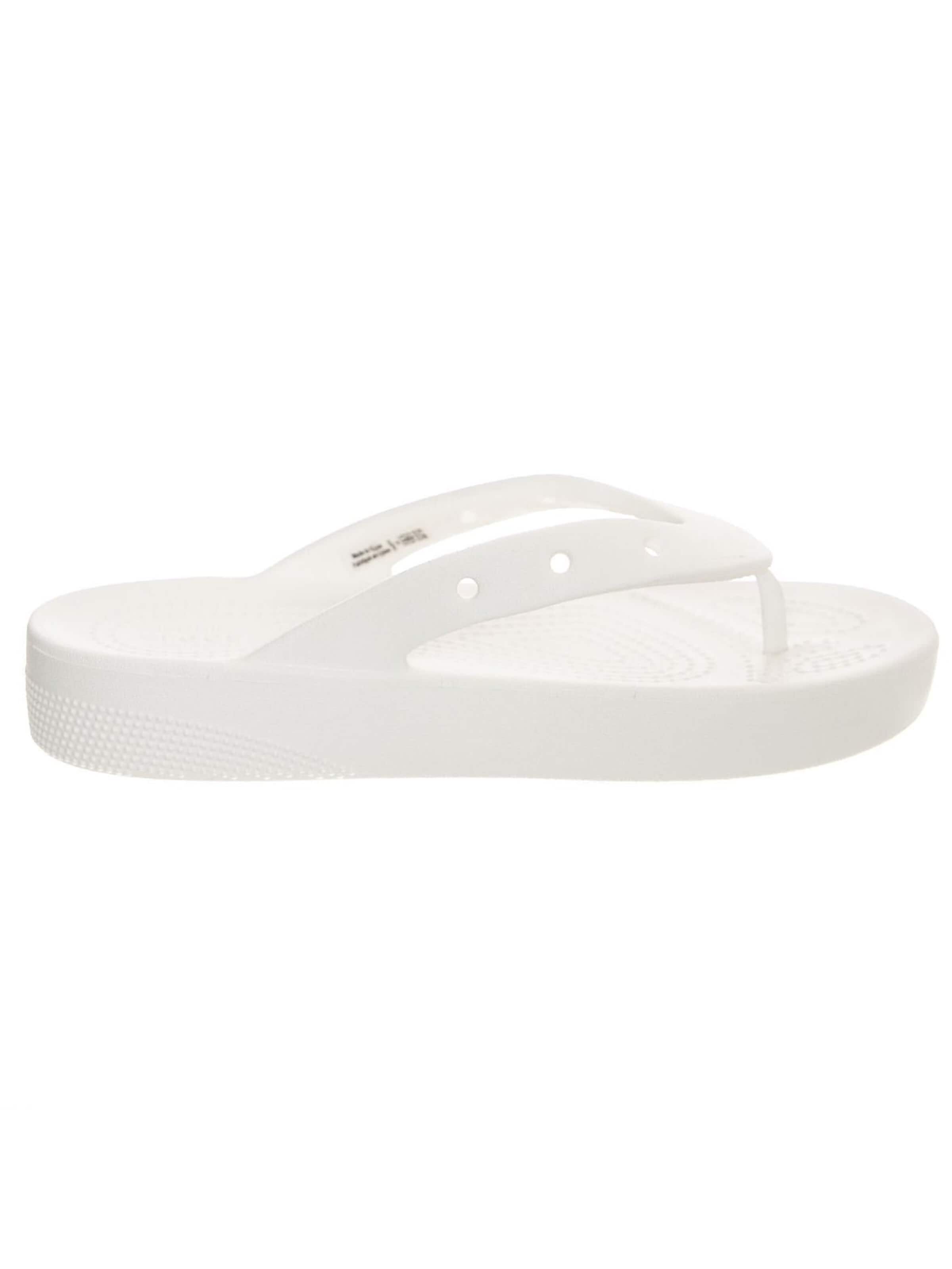 Infradito di Crocs in bianco