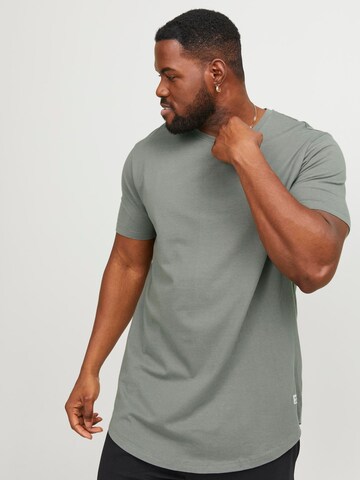 Jack & Jones Plus Shirt 'JJENoa' in Grey