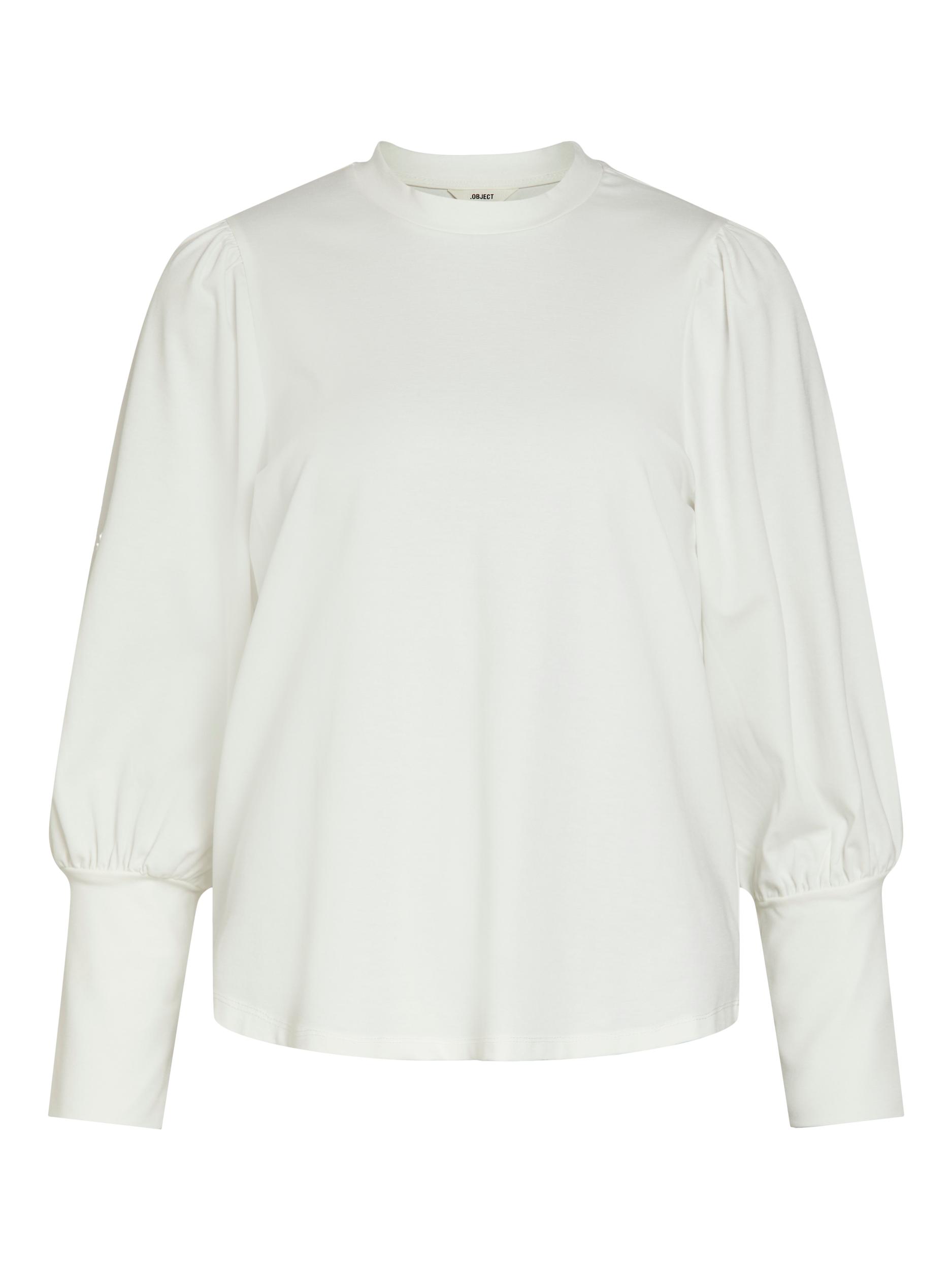 K2McK Kobiety OBJECT Bluzka ANNIE w kolorze Naturalna Bielm 