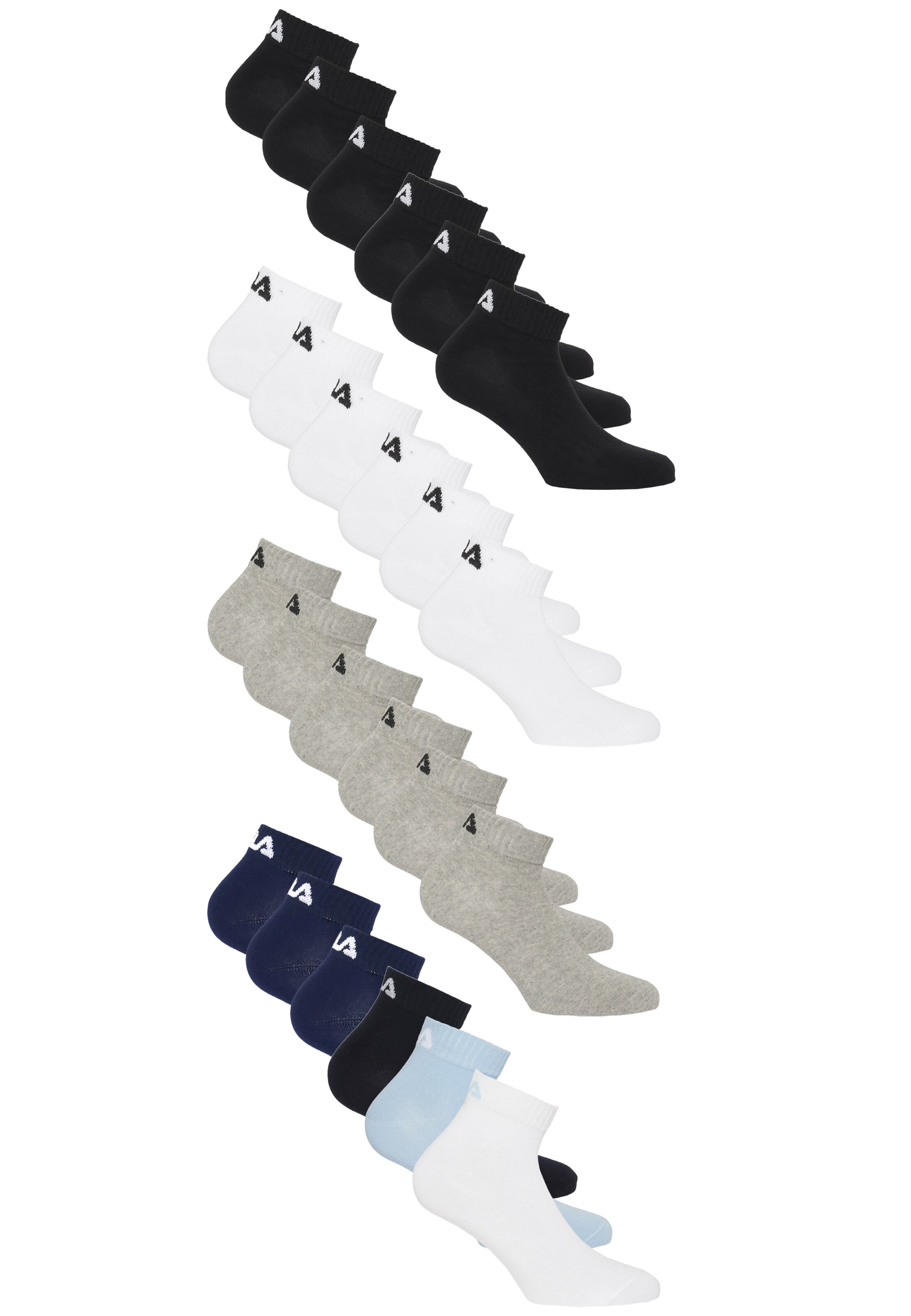FILA Socken 24er Pack in Blau: Vorderseite