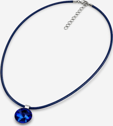 COLLEZIONE ALESSANDRO Necklace 'Frankfurt' in Blue: front