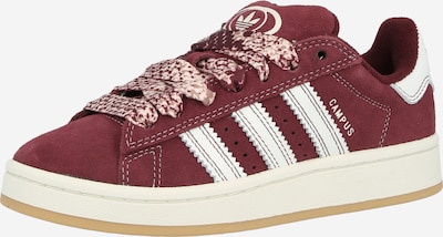 ADIDAS ORIGINALS Matalavartiset tennarit 'CAMPUS 00s' värissä tummanpunainen / valkoinen, Tuotenäkymä