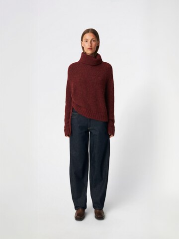 modström - Jersey 'Dictemd' en rojo: frente